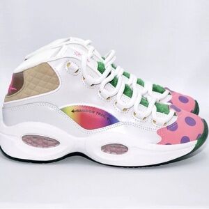 Reebok Question Mid Multicolor Sneakers Size 11 US Unisex